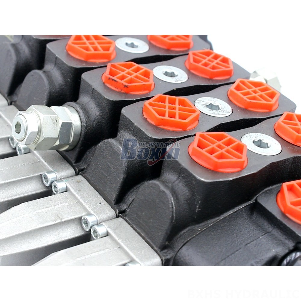 SD8-Electric Unloading Valve Manual 5 Spool Sectional Directional Valve Manufacturer & Supplier detail image